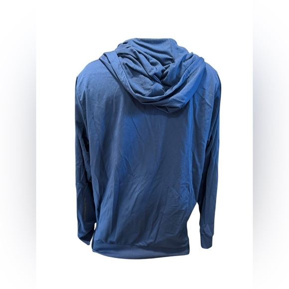 Oakley Men's Jacket Size XL Blue RN 96548 Performance Fit Pockets Logo Full Zip - Picture 2 of 13